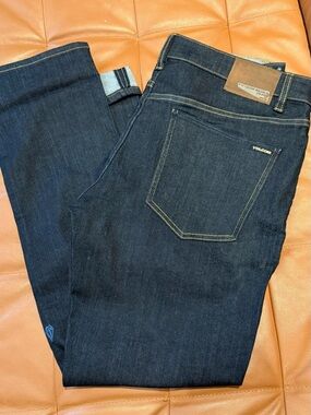 Volcom Vorta Men's Indigo Slim Straight Jeans